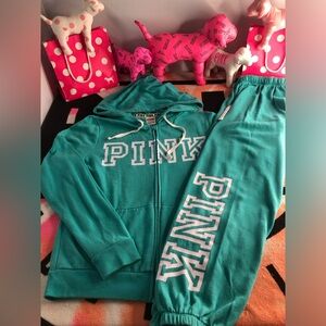 2019 Victoria's Secret PINK Matching Hoodie and Sweatpants Set